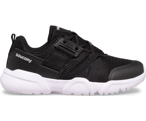 Tenis Saucony Vertex Lace Niños Zapatillas Negras México MX-569-IJ